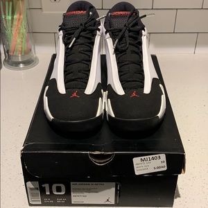 💰SOLD💰 Air Jordan 14 Retro Black Toe 2014